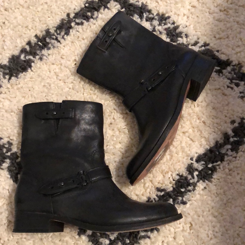 Coach Moto Boots